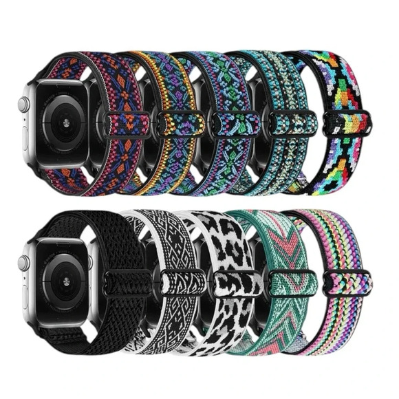 NWT Compatible with Apple Watch Bands 38mm 40mm 41mm 42mm 44mm 45mm,Adjustable - Picture 1 of 7